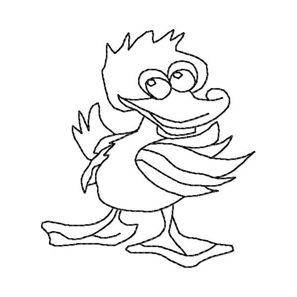 Little Yellow Duck BW -14