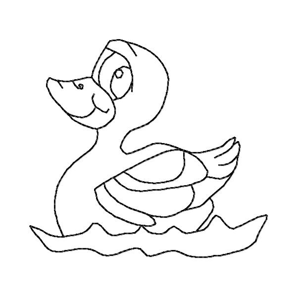 Little Yellow Duck BW -16