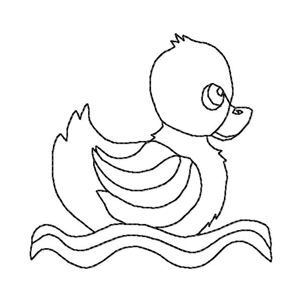 Little Yellow Duck BW -18