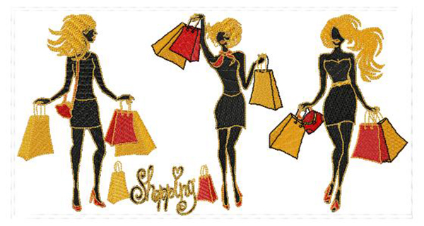 Shopping In Silhouettes-7