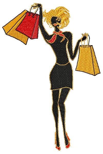 Shopping In Silhouettes-8