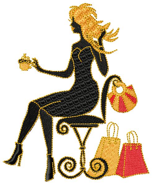 Shopping In Silhouettes-12