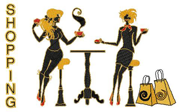Shopping In Silhouettes-13