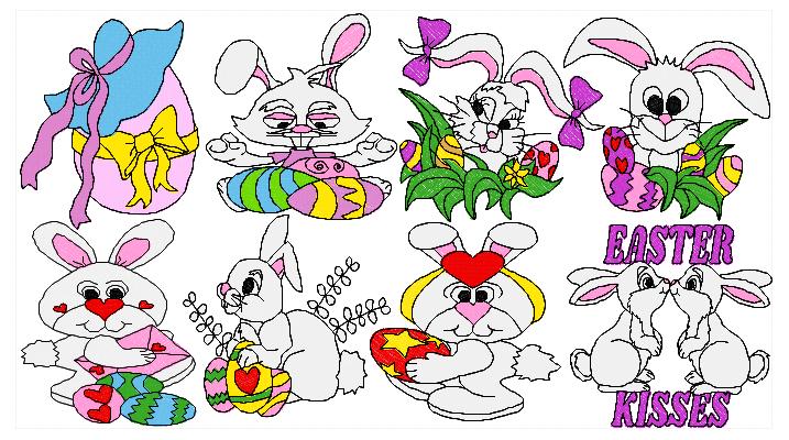 Bunny Kisses, Easter Wishes | OregonPatchWorks