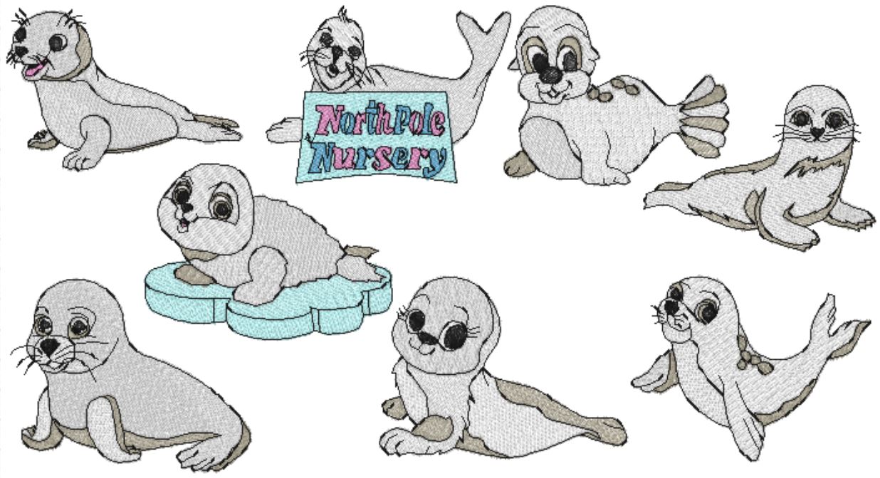North Pole Nursery -02-Baby Seals-17