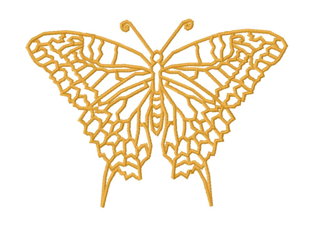 Butterfly Flutter-Outlines-4