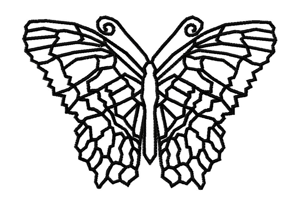 Butterfly Flutter-Outlines-5