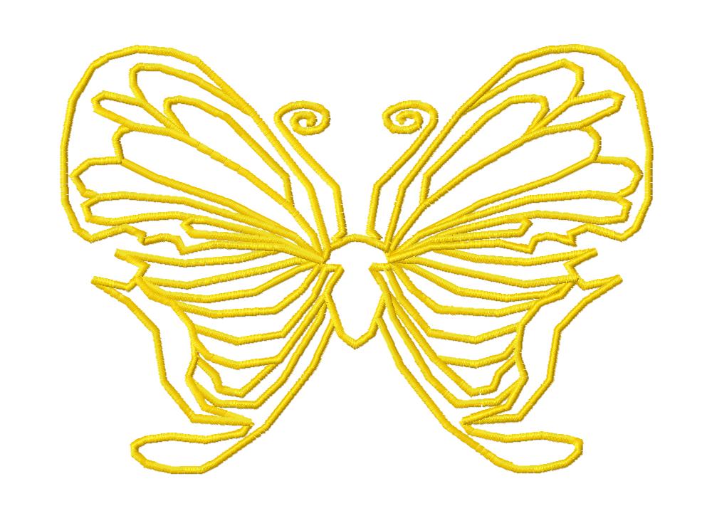 Butterfly Flutter-Outlines-7