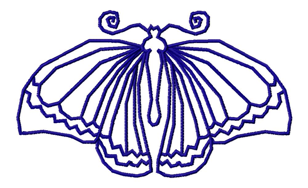 Butterfly Flutter-Outlines-8