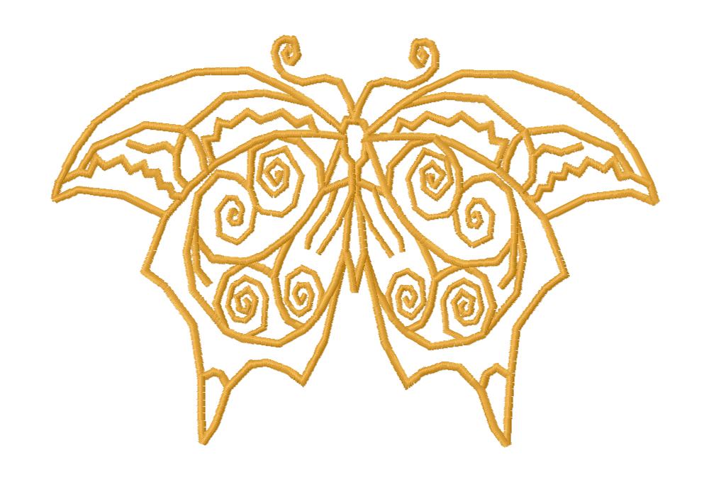 Butterfly Flutter-Outlines-9