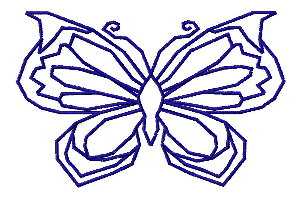 Butterfly Flutter-Outlines-11