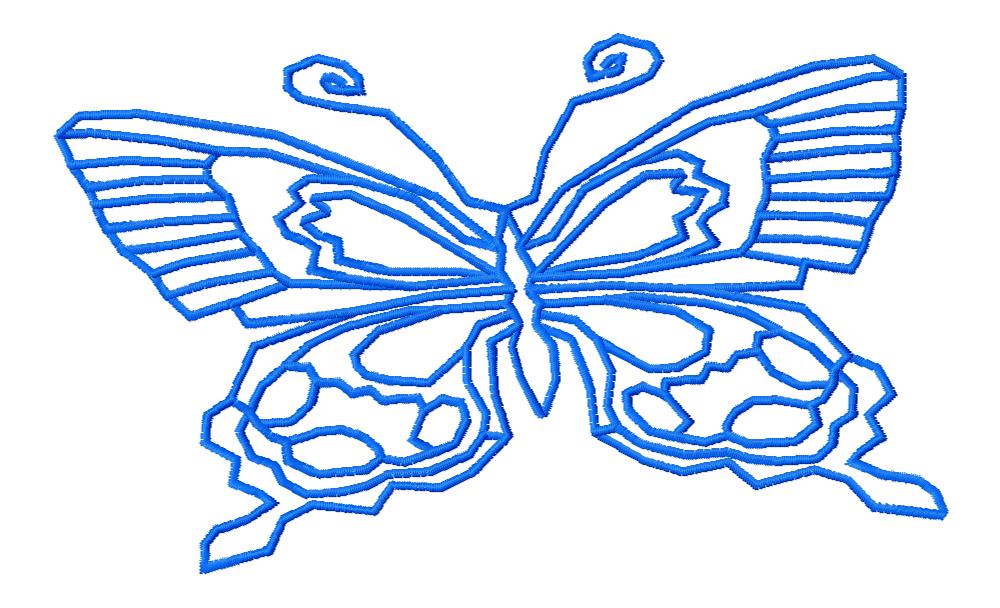 Butterfly Flutter-Outlines-12