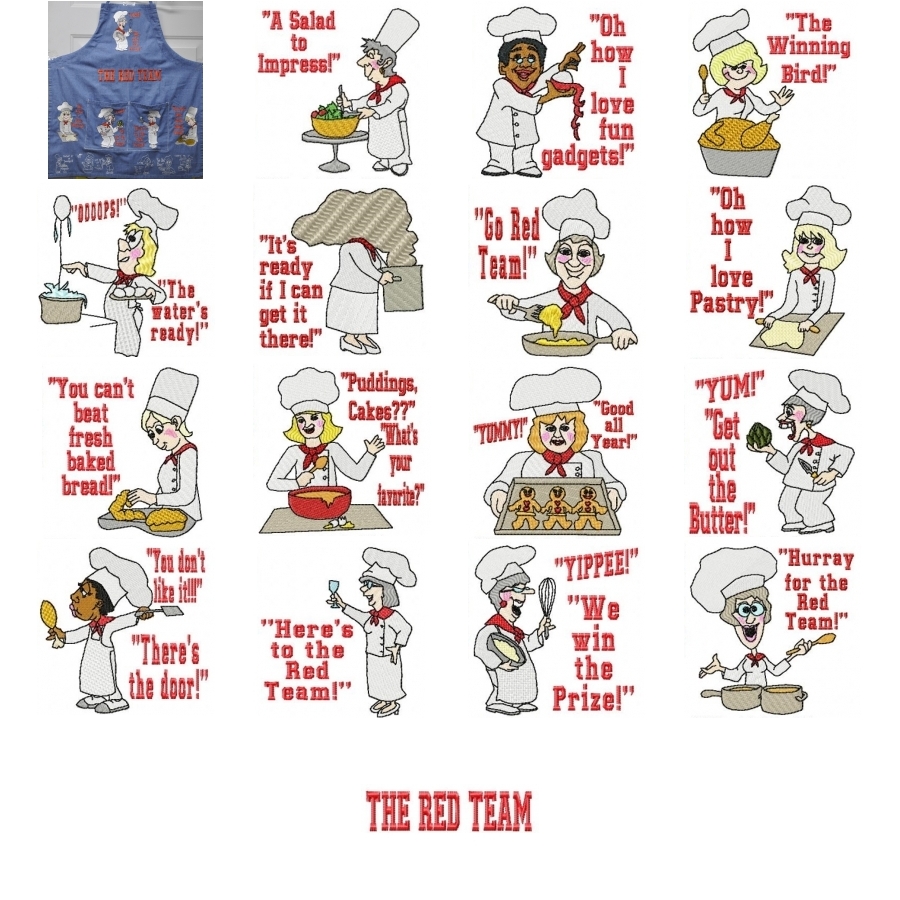 Hurray for the Red Team Filled 