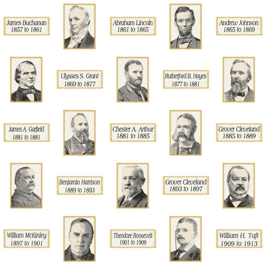 USA Presidents 1857