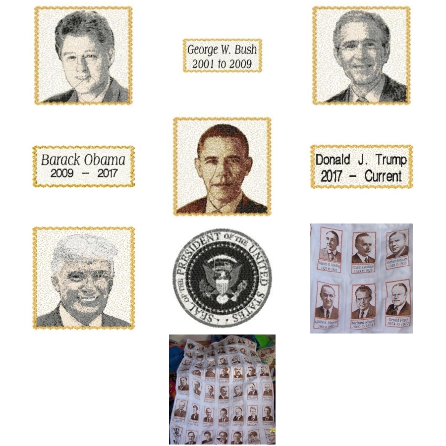 USA Presidents 1923 4x4 