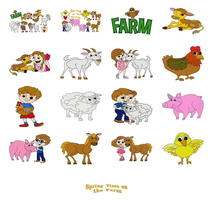 Springtime on the Farm
