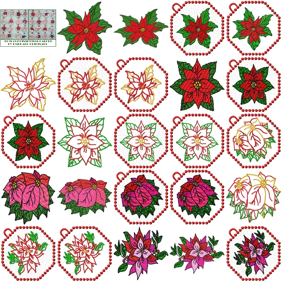Poinsettias Galore