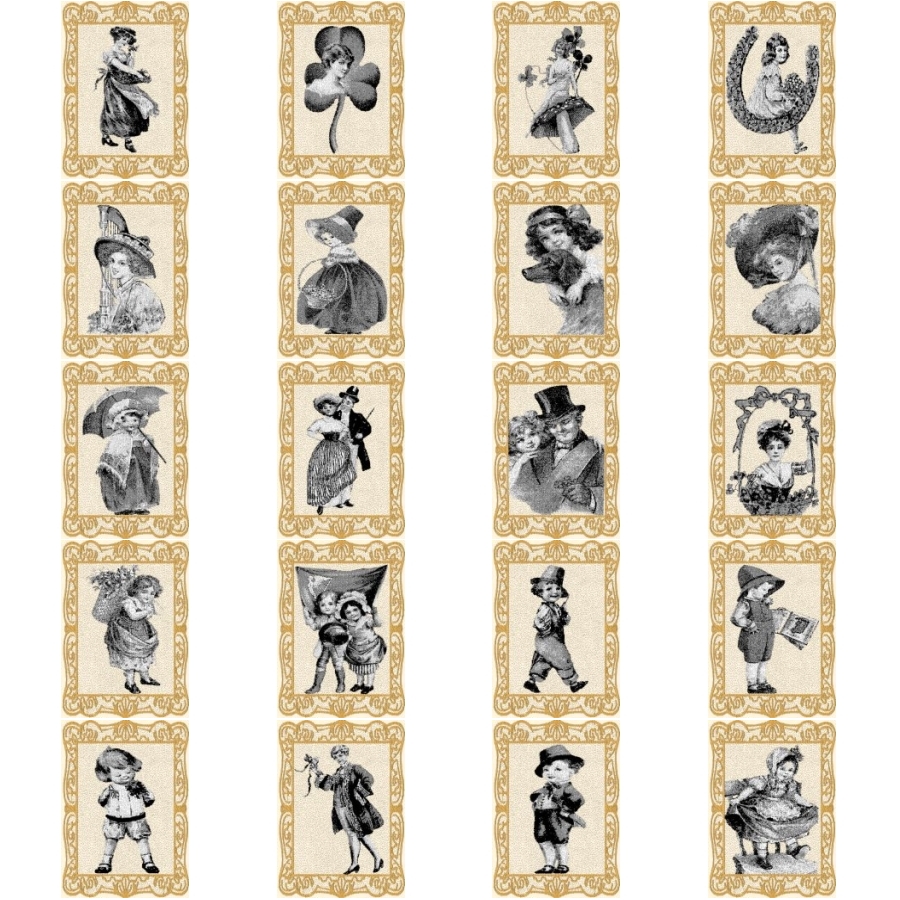 Victorian Quilt Series  Taste of  Ireland 5x7