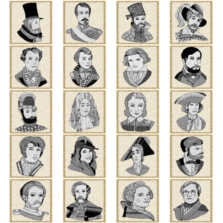 Victorian Quilt Gentlemen Past 1