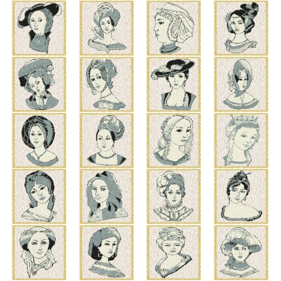 Victorian Quilt Ladies Past 1A