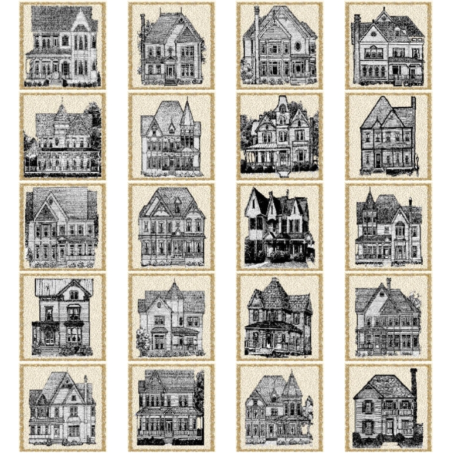 Victorian Quilt Series Turn of the Century Homes