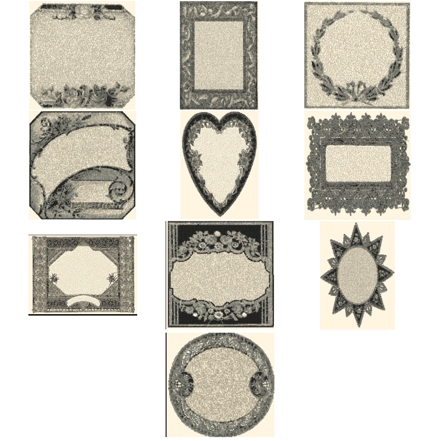 Romantic Picture Frames