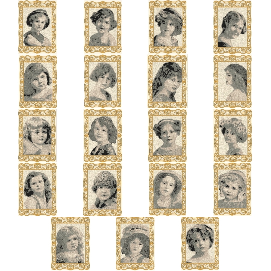 Little Ladies of the Victorian Era