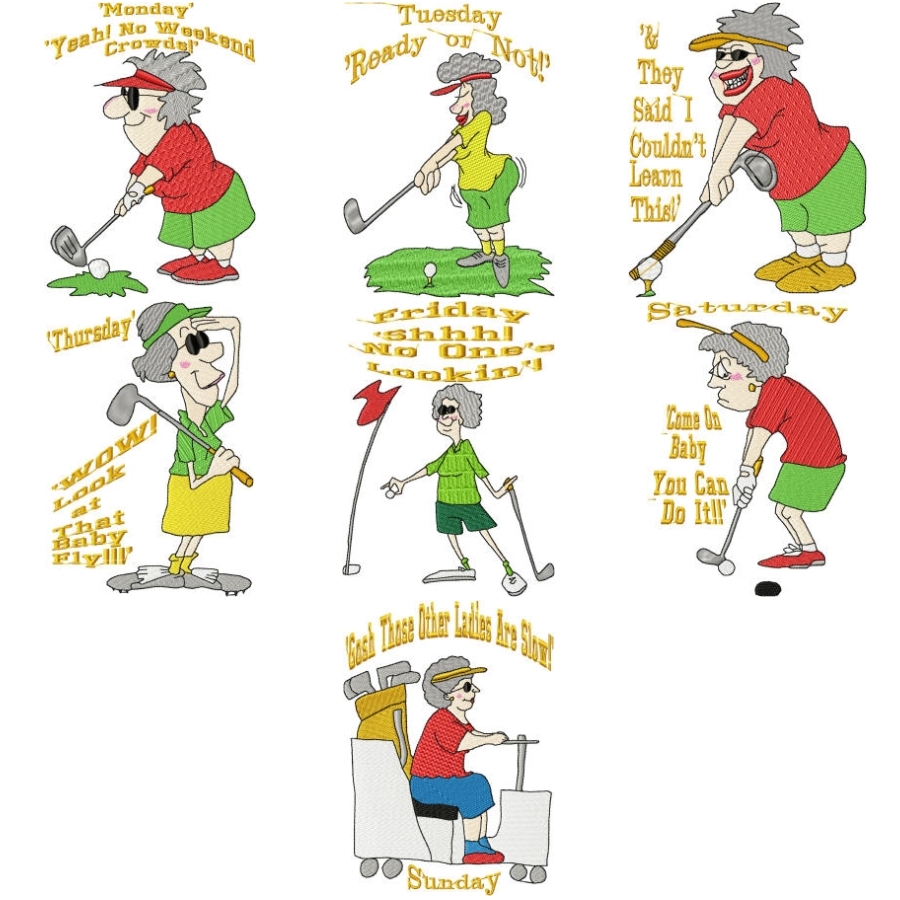Golden Gals Golf DOW
