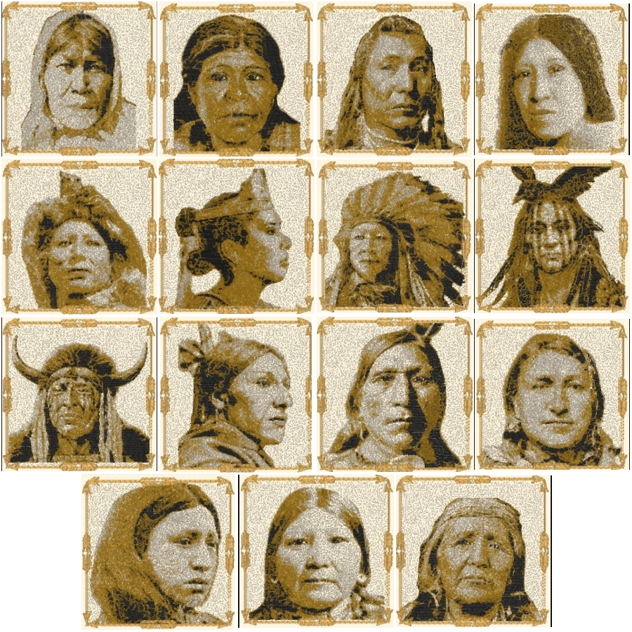 Faces From the Past 1 4x4