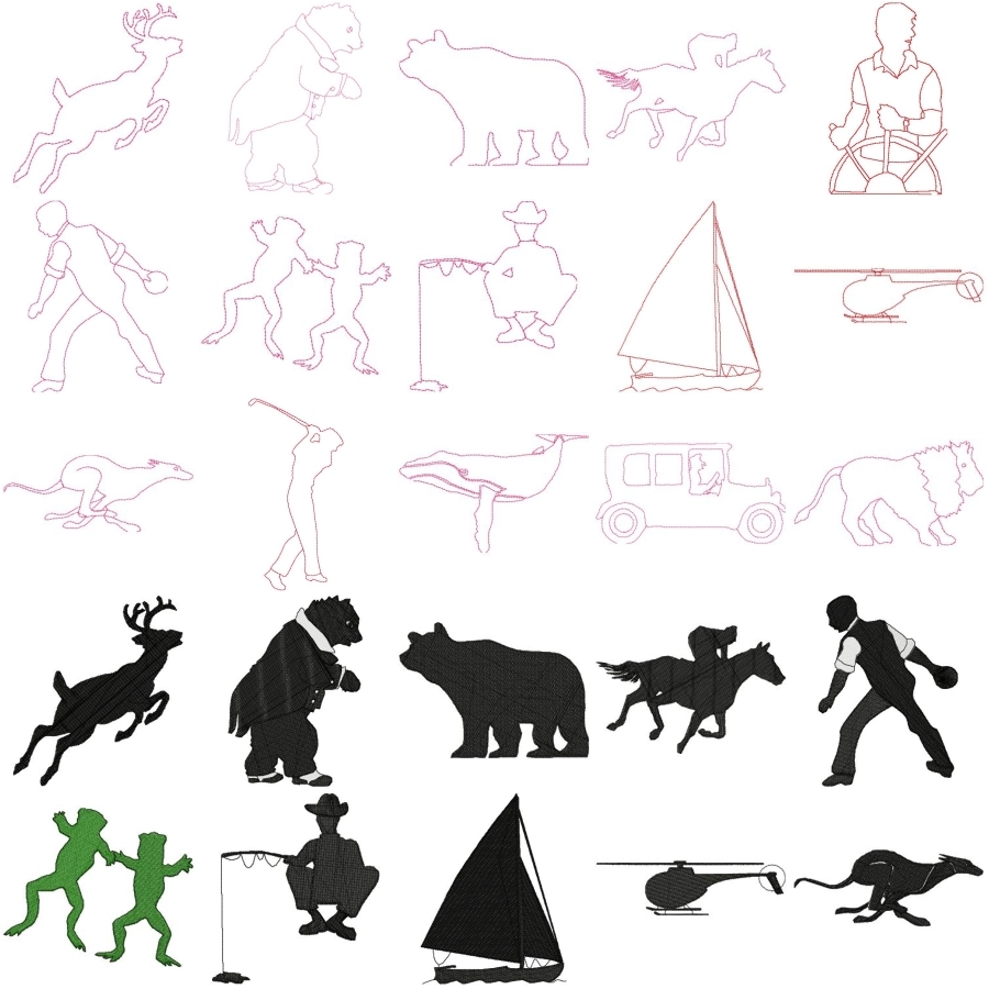 Silhouette of Man