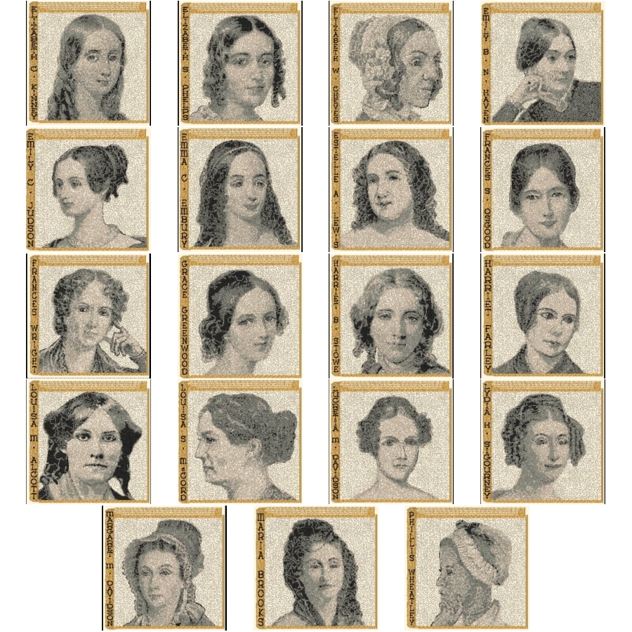 American Women Authors 4x4