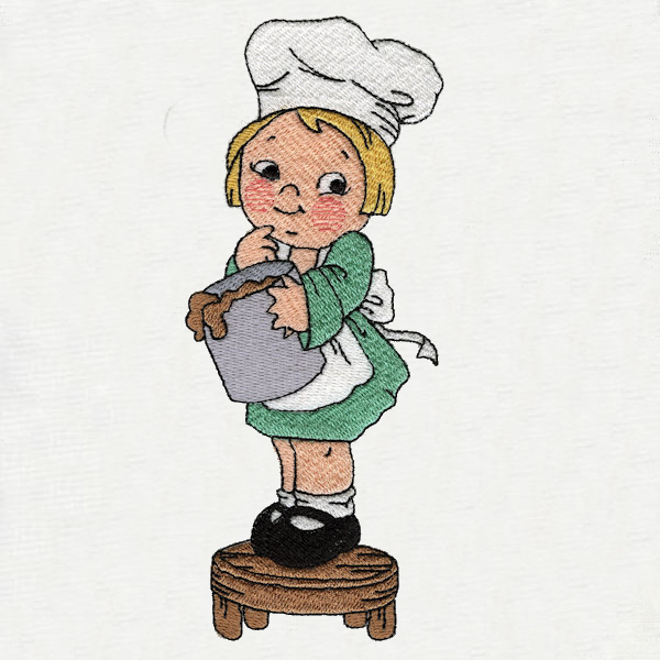 Vintage Chef Children-3