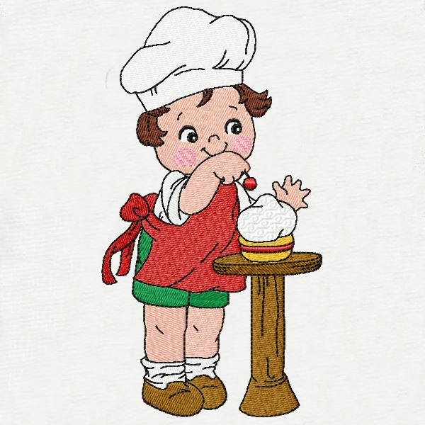 Vintage Chef Children-11