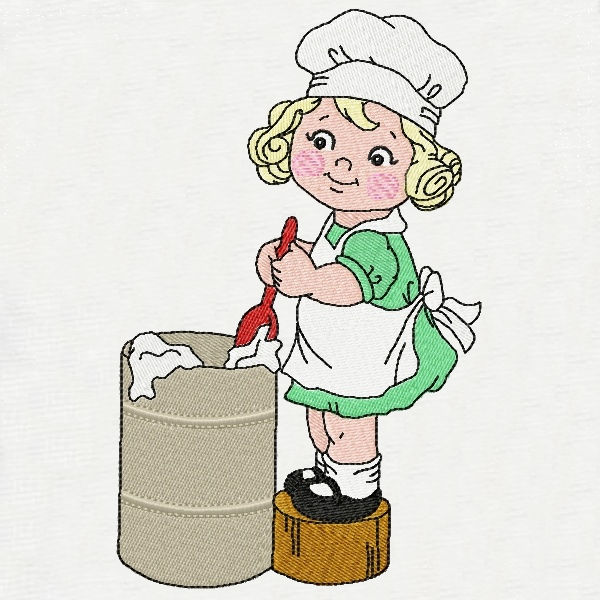 Vintage Chef Children-12