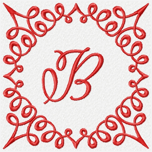 Monogram Scrolls-4