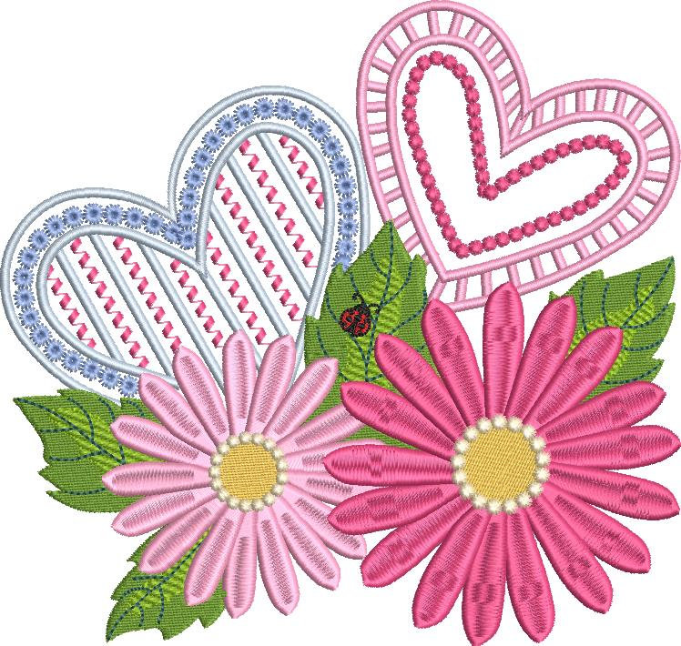 Daisies, Hearts and Butterflies-4