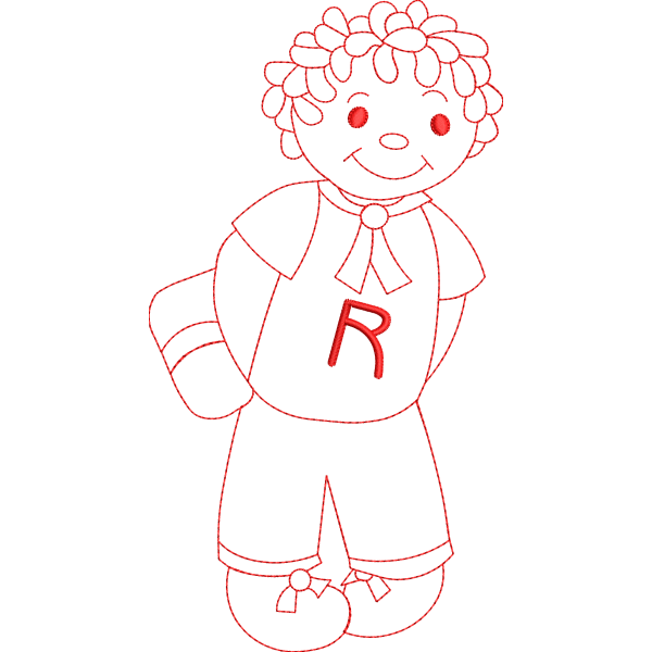 Redwork Raggies-5