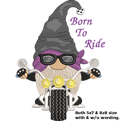 Born To Ride Gnome