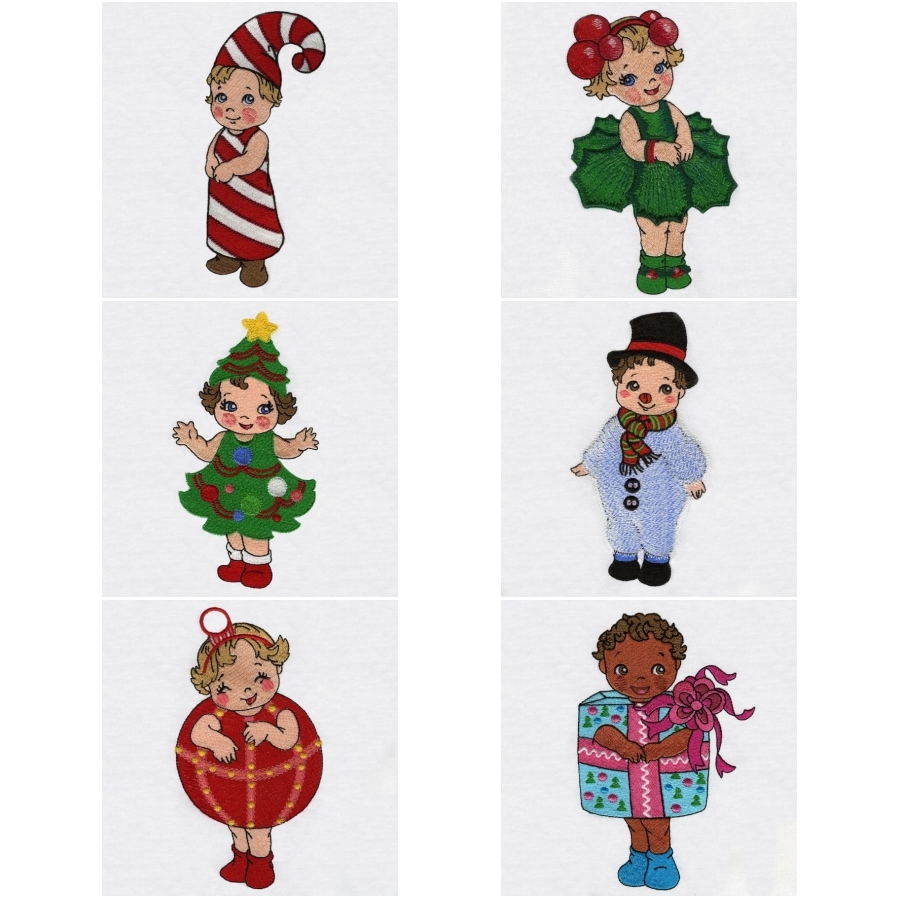Darling Christmas Kids