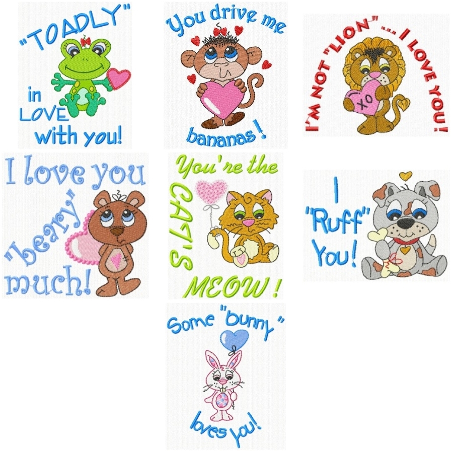 Fun Critters Valentine