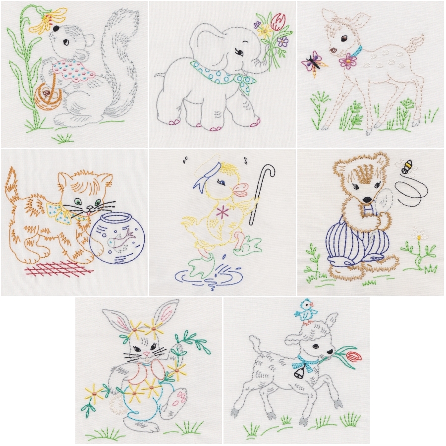 Vintage Garden Animals & Friends