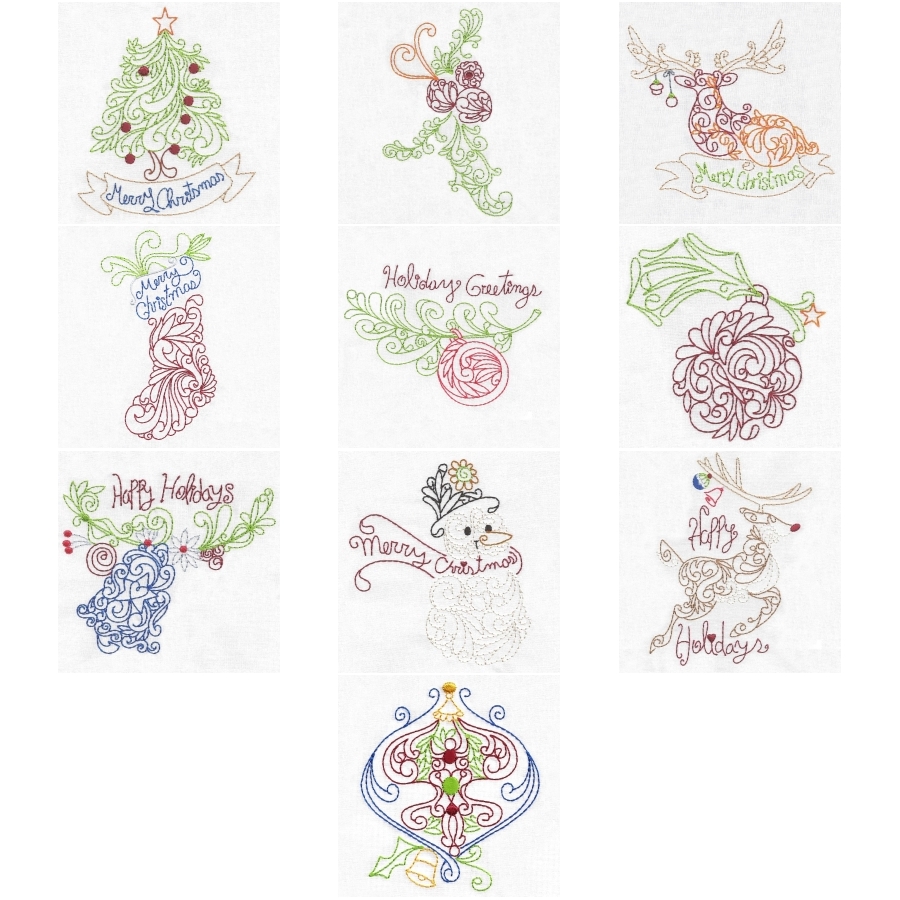 Swirly Christmas 