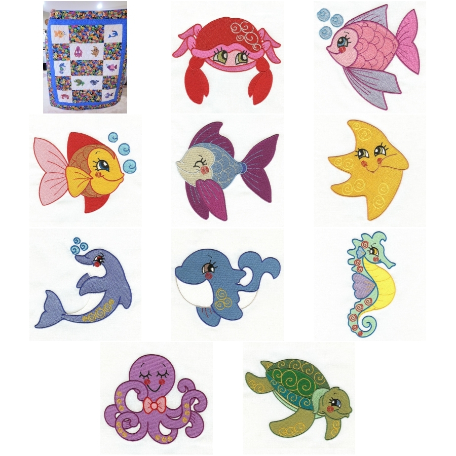 Colorful Sea Life