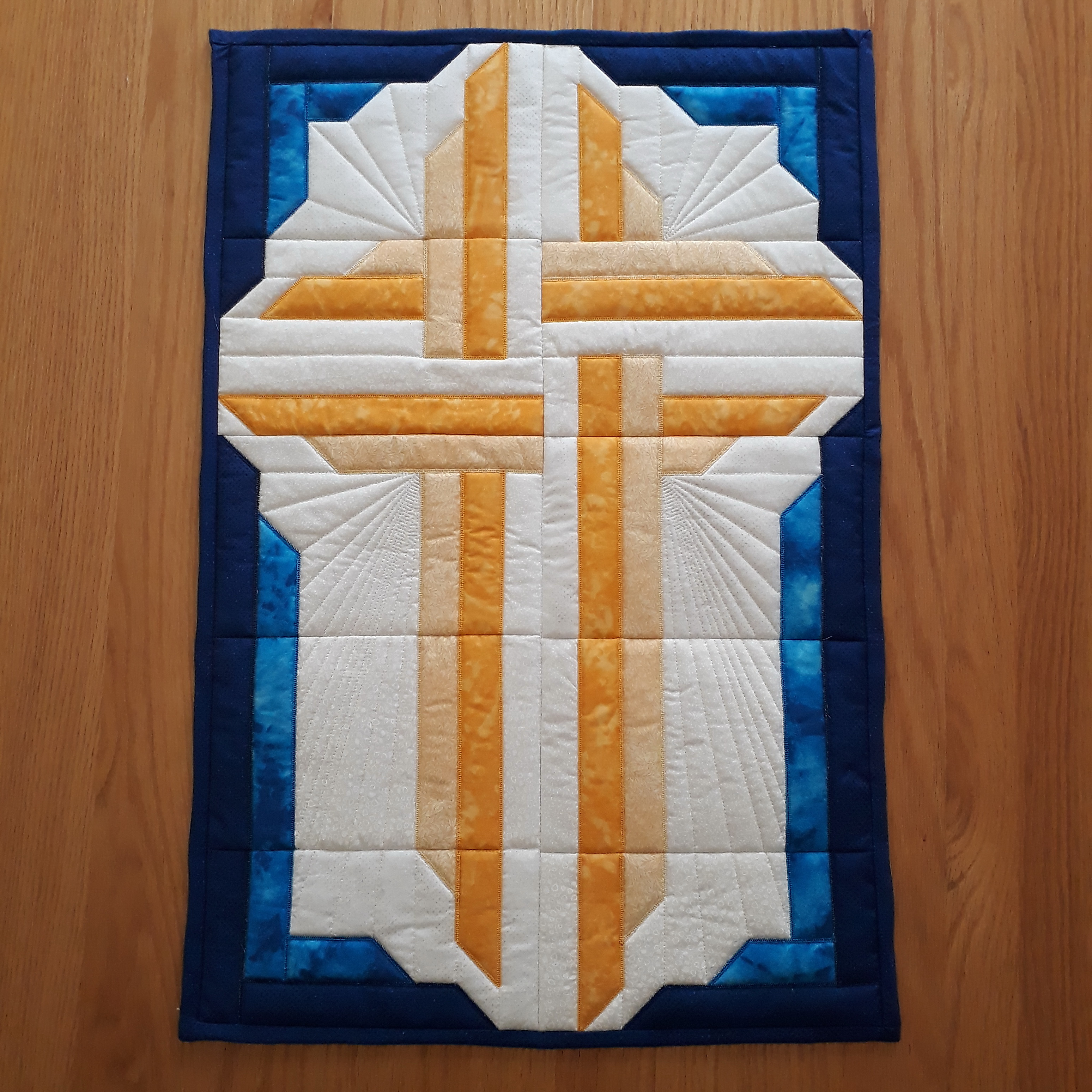 Quilted Easter Wall Hanging -3