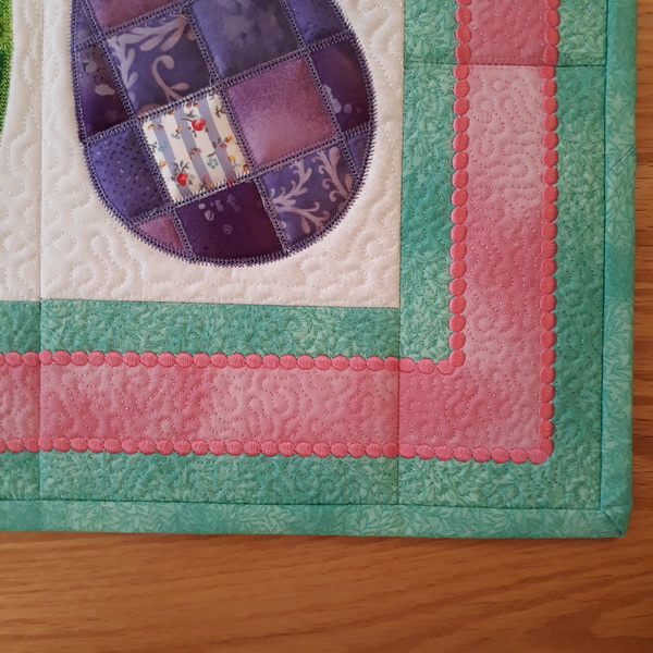 Quilted Easter Table Runner-6