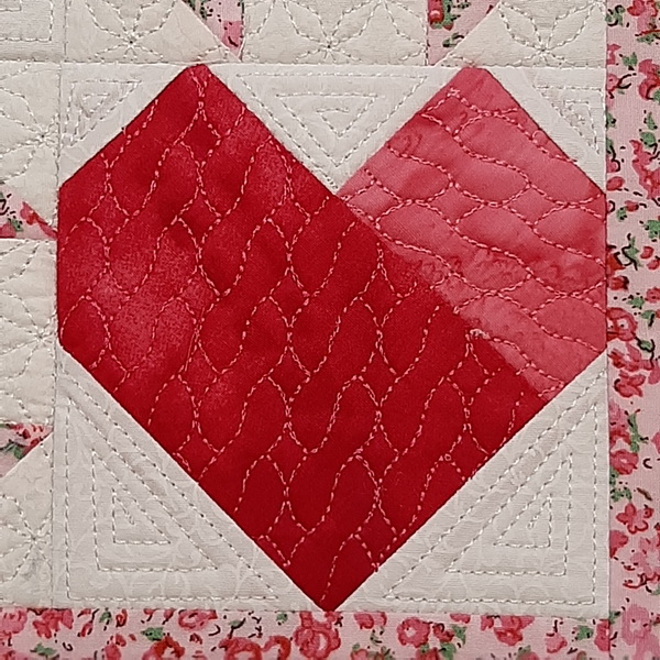 Home is the Heart Mini Quilt-5