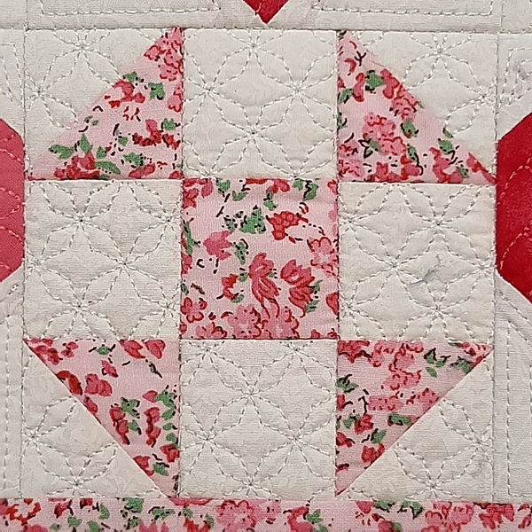 Home is the Heart Mini Quilt-6
