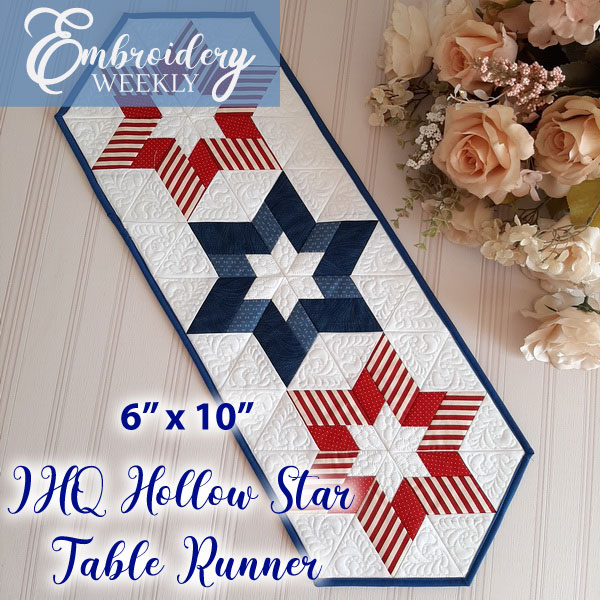 IHQ Hollow Star Table Runner-3