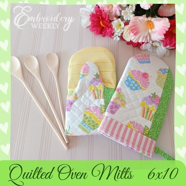 Quilted Oven Mitts-3