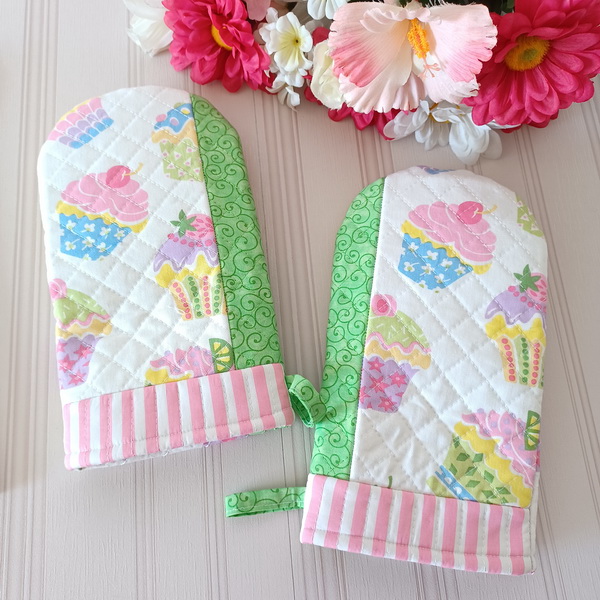 Quilted Oven Mitts-9